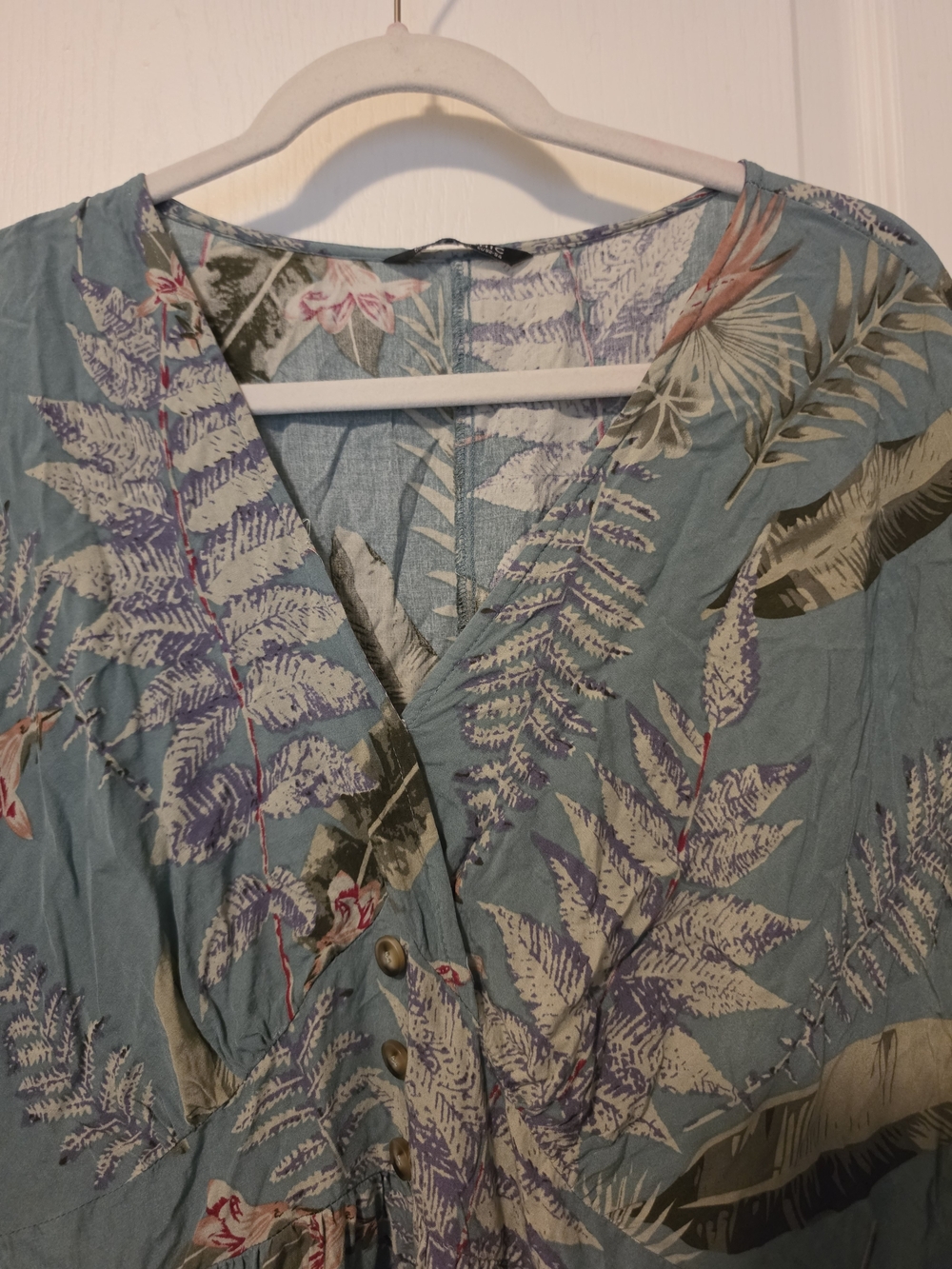 BloomChic Light Olive Geen Floral Maxi Dress - Picture 2 of 10
